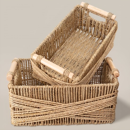 Straw Basket Large